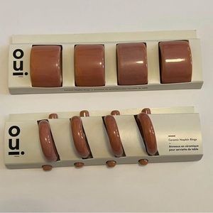 OUI Napkin Rings - 8 Pieces